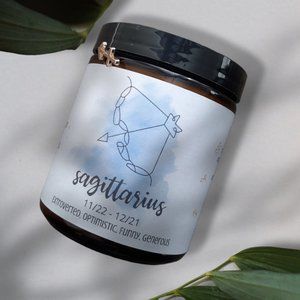 Sagittarius Zodiac Candle | 8 oz
